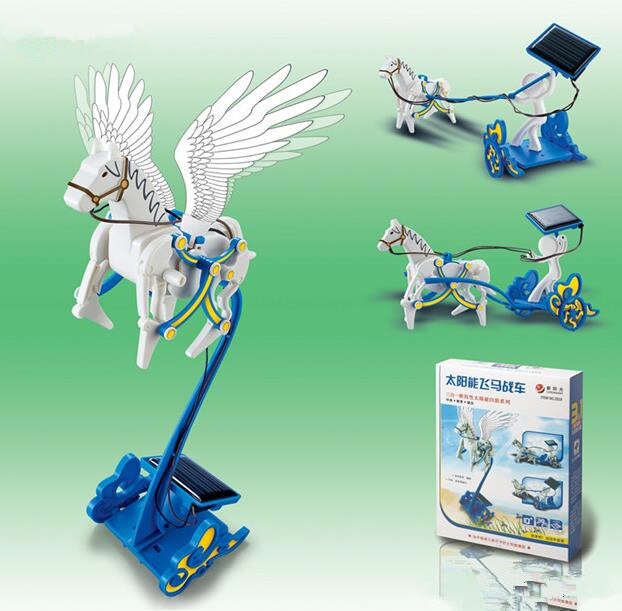 Solar Vliegende Paard Wagen Naar Triade Paard Machine Speelgoed Voor Kinderen Kids Science – Grandado