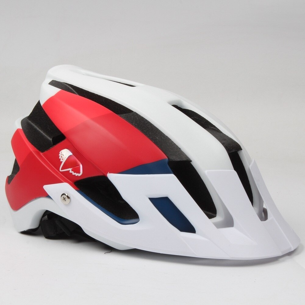 Bicycle Helmet Cycling Helmet Men Women MTB Road Bike Helmet Removable brim helmet casco bicicleta casco ciclismo helmet bike: WHITE