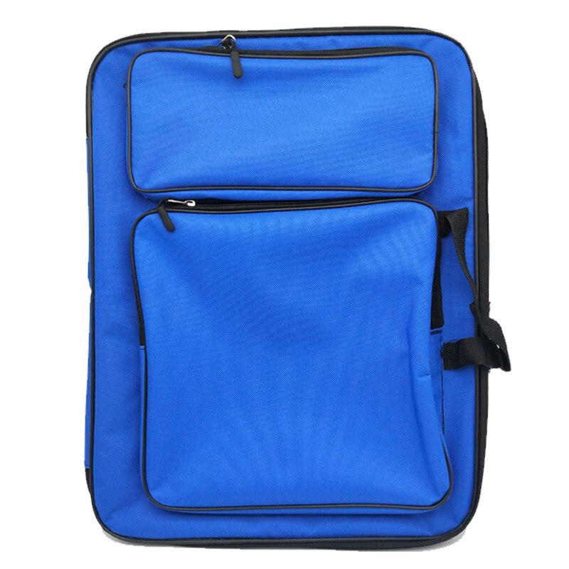 Outdoor Rugzak 8K Schilderen Schets Tas Reizen Schetsen Gereedschap Kunstenaar Canvas Art Bags: dark blue