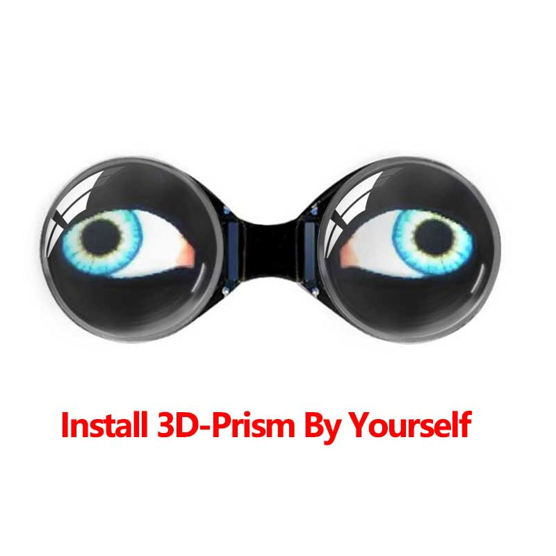 Double EYE 0.71 inch Round LCD Display Screen For Arduino Raspberry Pi ESP32 Pico STM32
