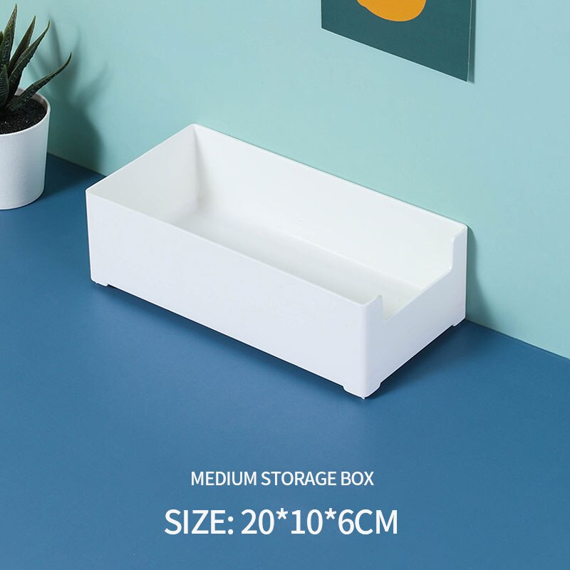 Desktop Data Line Separate Storage Box Small Storage Box Mobile Phone Charger Power Cable Headphone Cable Travel Organizer Case: Medium storage box