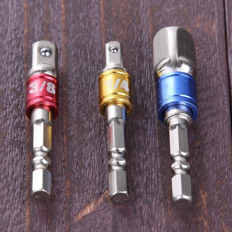 Duurzaam Hand Tool Sets Rvs Verstelbare Boren 105 Graden Hoek Schroevendraaier Hex Schacht Socket Houder Adapter
