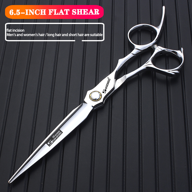Professionele Kappersschaar Gespecialiseerde Kappersschaar 6 Inch/6.5 Inch Kapper Gewijd Dunner wordend Haar Schaar: Black