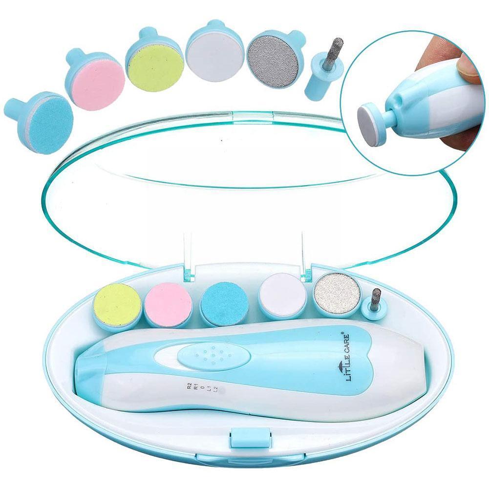 Elektrische Baby Nagel Datei Schermaschinen Zehen Fingernagel Cutter Trimmer Manikübetreffend Werkzeug Abs Leichte Und Kompakte Perfekte Für E9v6