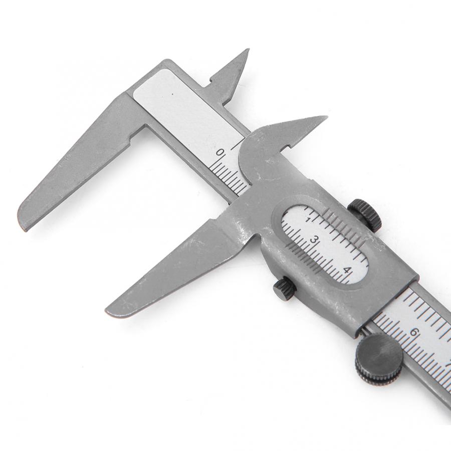 Hoge Metalen Schuifmaat Handleiding Meten Schuifmaat Gereedschap Micrometer Heerser
