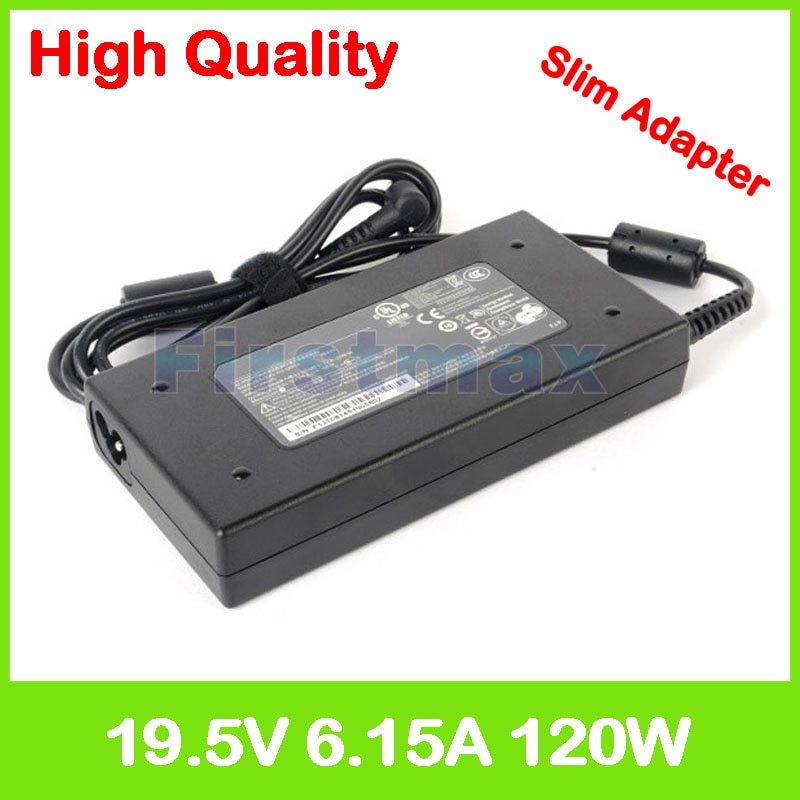 Slim 19.5V 6.15A laptop charger ac adapter for MSI GE70H GE72 2QC Apache GL62 6QC 6QD 6QF MS-1759 GL62M 7RC GE62 2QC Apache