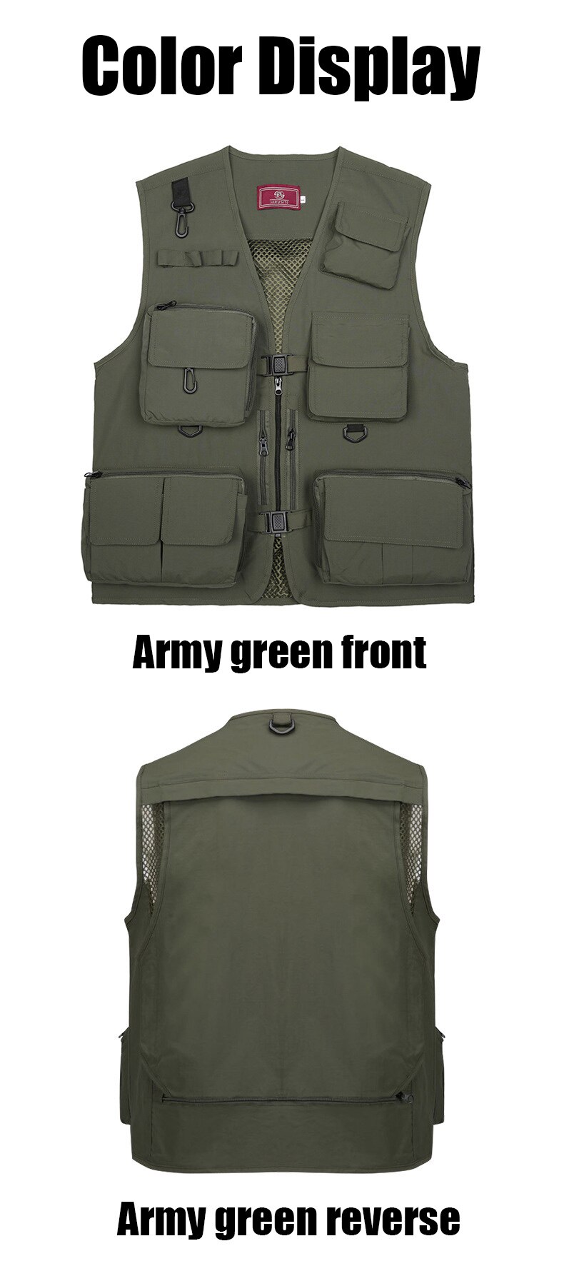 Multi-kieszeń Wędkarstwo kamizelka siatka kamizelka Wędkarstwo kurtka wielofunkcyjny na wolnym powietrzu fotografia na wolnym powietrzu Wędkarstwo ramię kamizelka
