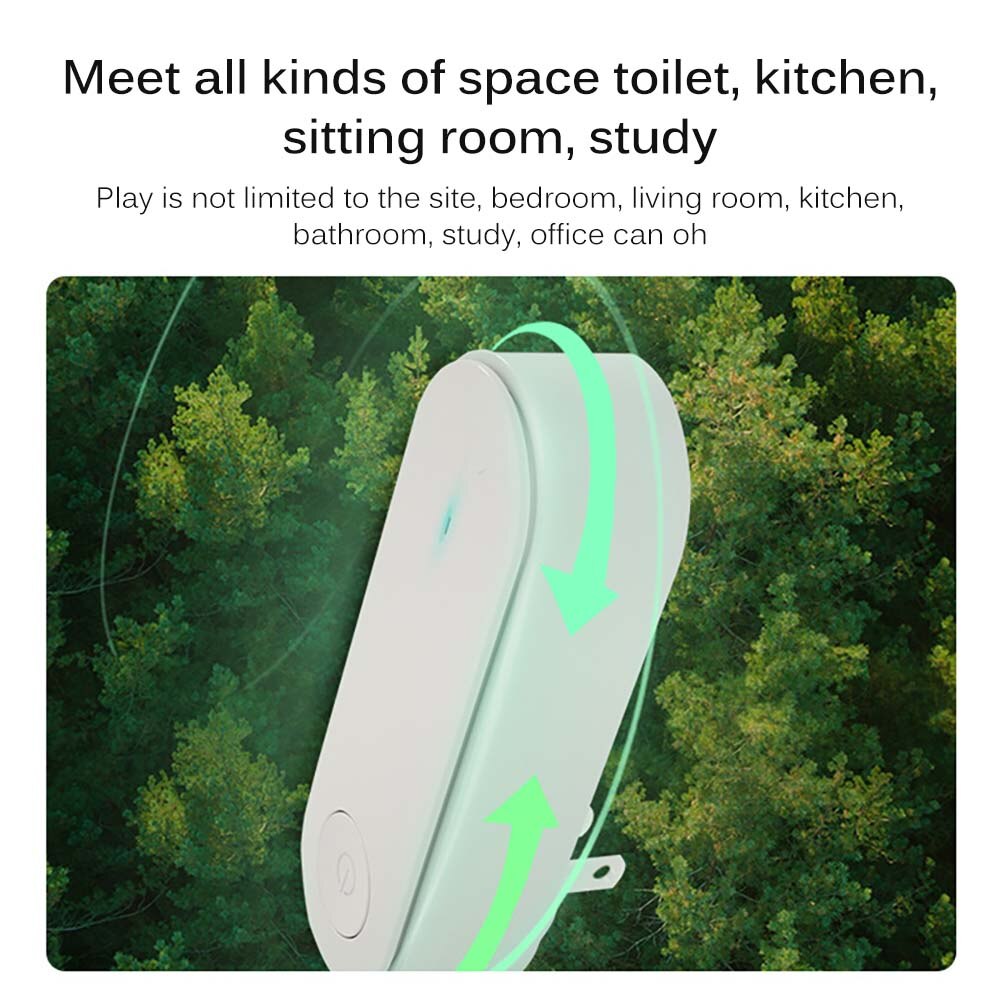 Negative Ion Air For Toilet Living Room Kitchen Bedroom Study Negative Ion Air Purifier Purifier Silent Air Purifier