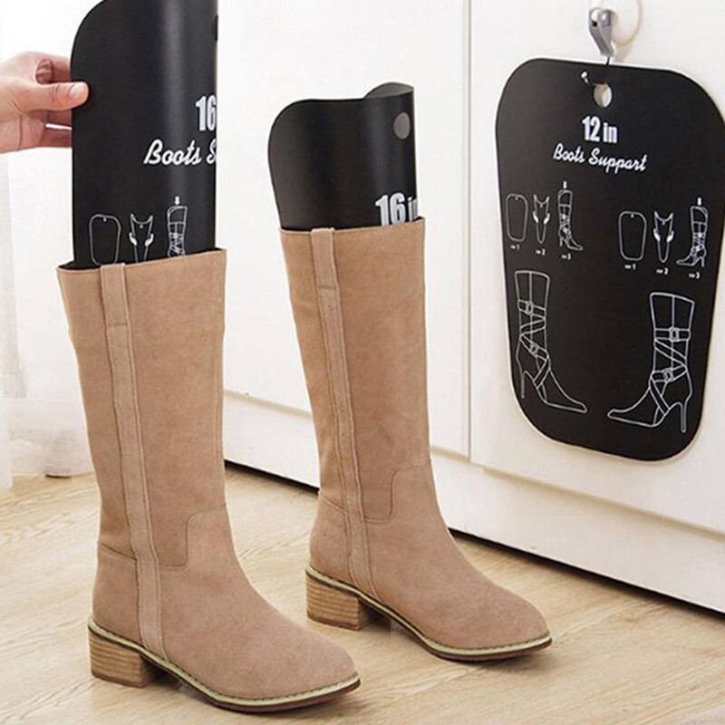 Women And Men Black Boots Boot Shaper Stands Form Inserts Tall Boot Support Keep Boots Tube Shape