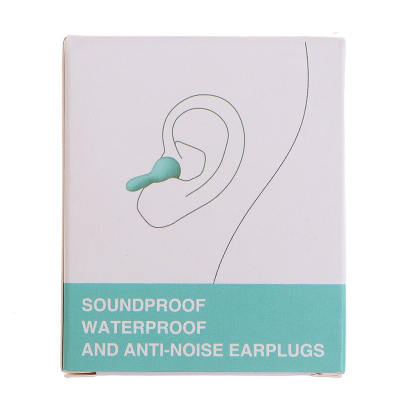 2 paar zachte schuim oordopjes tegen geluid, slaap- en reisgeluid, siliconen oordopjes tegen lawaai