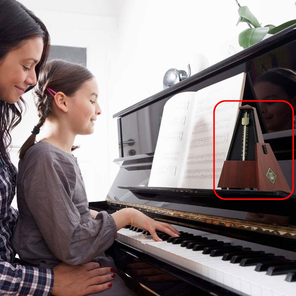 Mechanical Metronome Music Timer For Guitar Bass Piano Violin Seth Musical Instrument