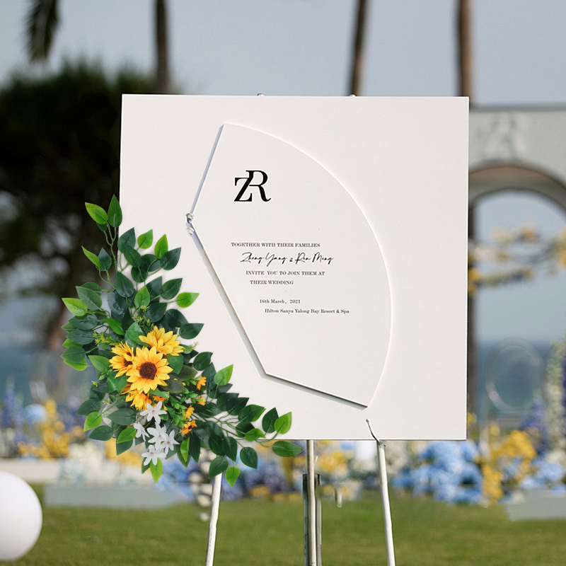 1 unidad de flores artificiales para arco de boda, guirnalda de eucalipto de rosa roja bohemia, cortinas, decoración del hogar, decoraciones de boda, letrero de bienvenida