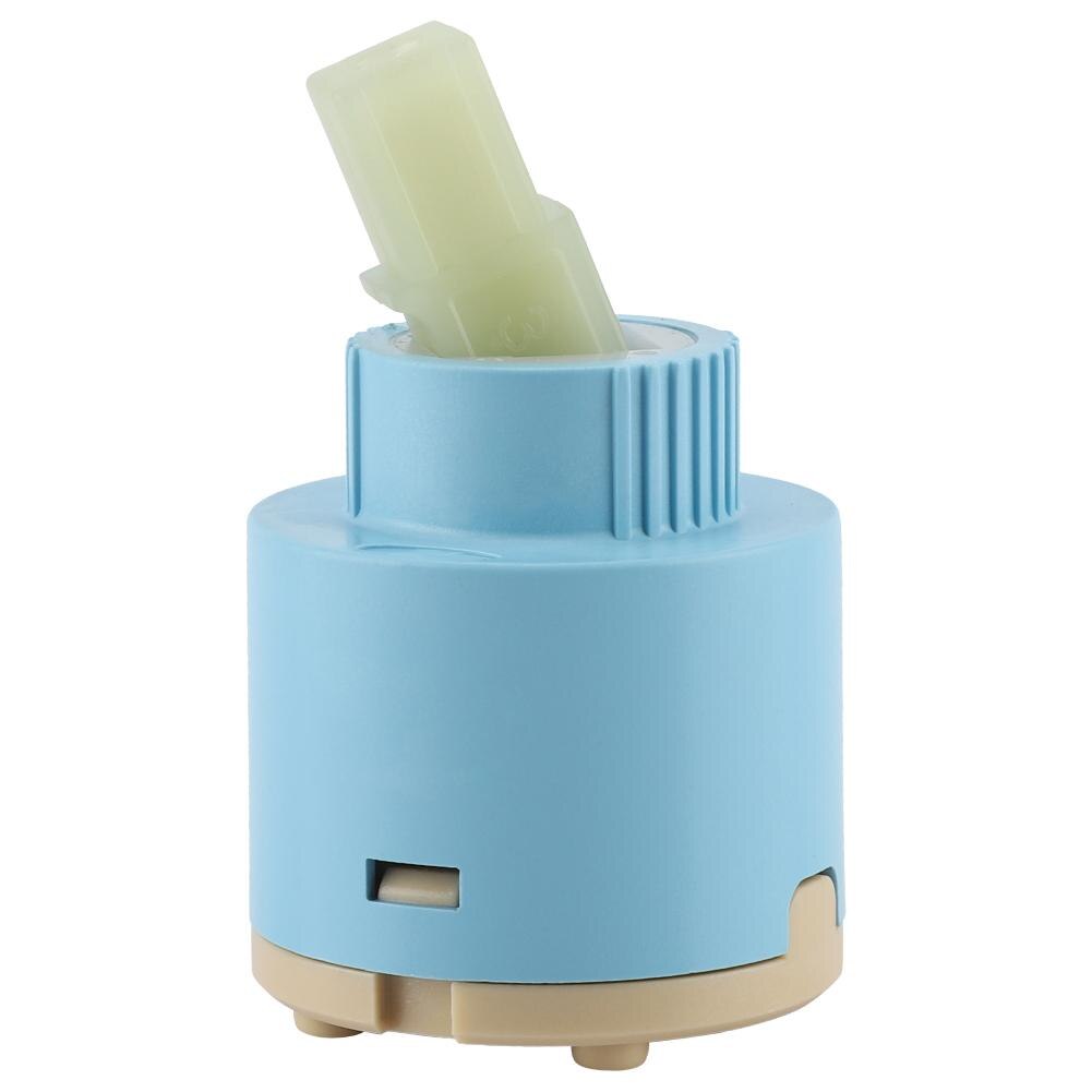 35/40mm Ceramic Cartridge Water Mixer Tap Inner Control Faucet Valve ABS Blue Practical
