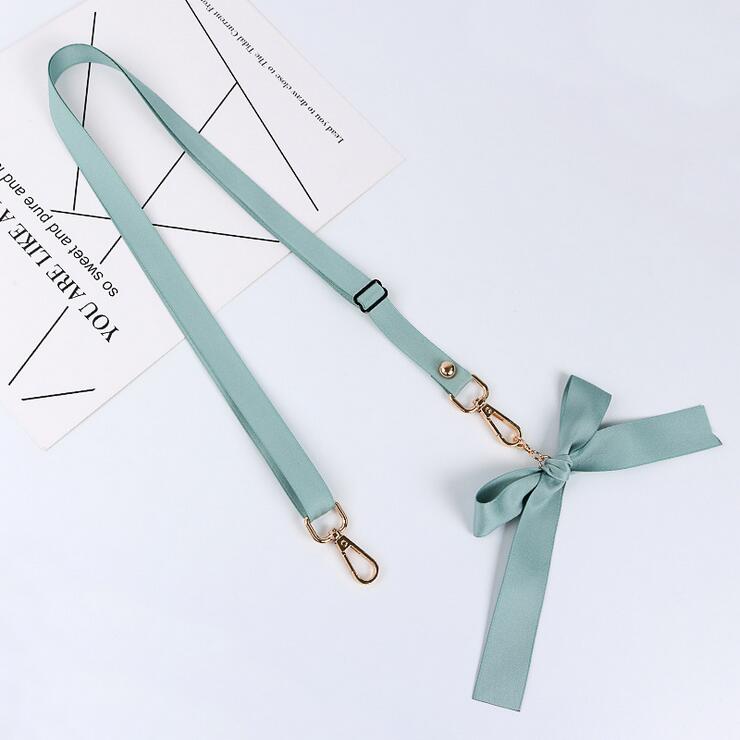 Universele Effen Kleur Schouderband Diagonaal Strap Lanyard Boog Eenvoudige Tas Verstelbare Mobiele Shell Lange Opknoping Vrouwen: Oranje