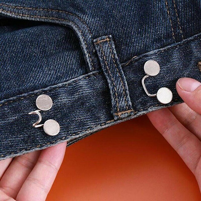 27/32Mm Verstelbare Nail-Gratis Taille Gesp Intrekbare Nailfree Jeans Broek Kleding Metalen Knop Taille Gesp