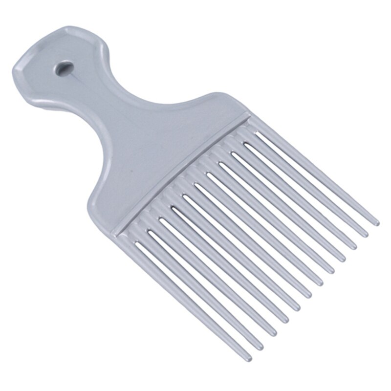 Cepillo de Dientes anchos para pelo Afro rizado, 1 unidad: silver