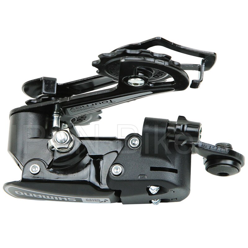 Dérailleur Avant Shimano Tourney TZ FD-TZ500 Pour VTT, 3x6/7 Vitesses, Tirage Haut, Noir, Neuf