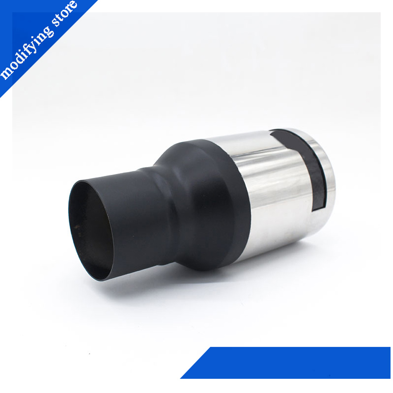 Uitlaat Tip Universele Chrome Rvs Auto Uitlaat Tip pipe