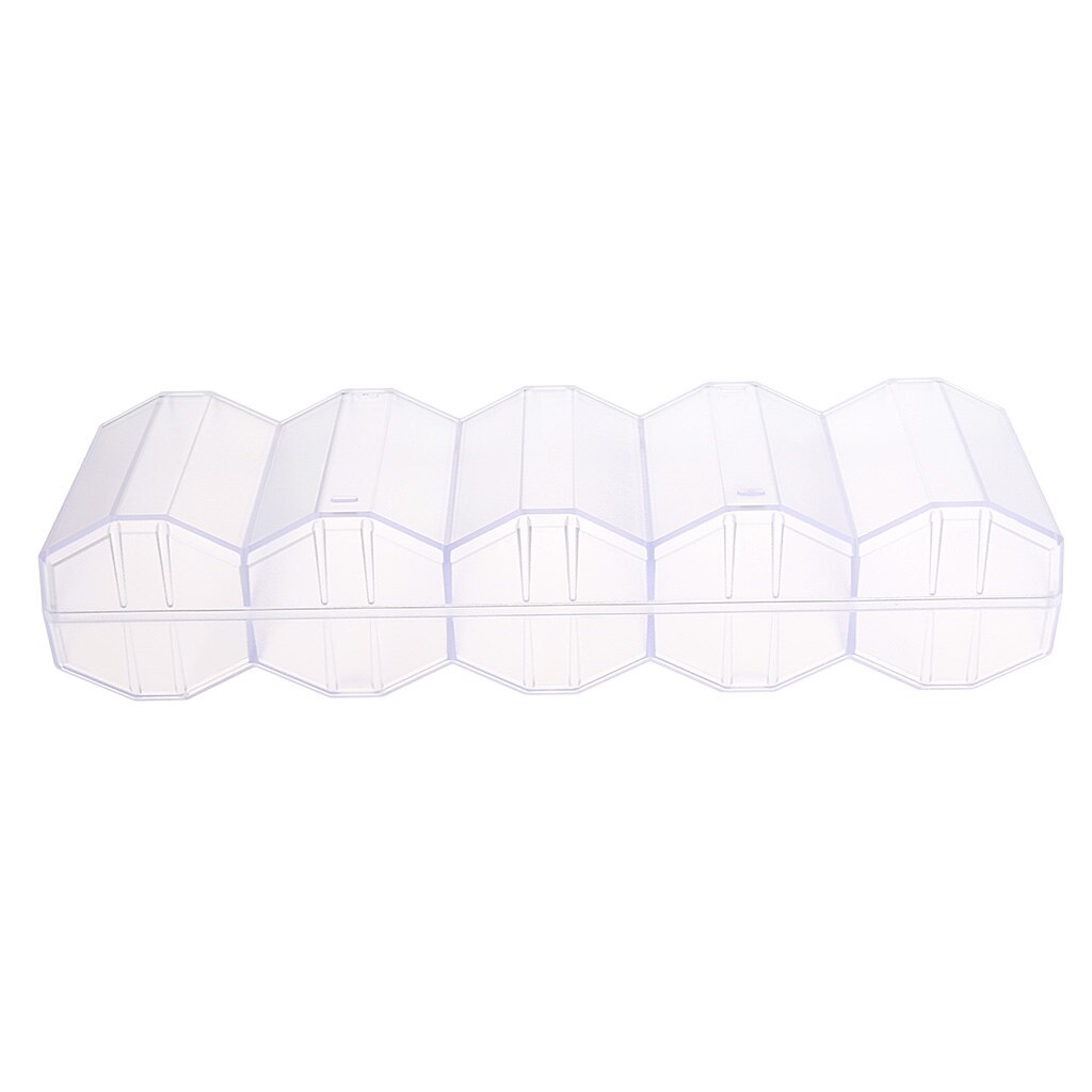 Transparant Acryl Poker Chips Lade 100 Chips Display Honingraat Case Box Met Cover
