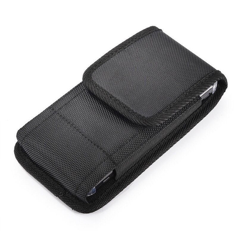 Telefoonhoesje oxford stoffen tas telefoonhoesje voor oneplus 8 hoesje leren hoes flip heuptasje riem telefoonhoesje voor oneplus 8 pro: Voor oneplus 8 pro