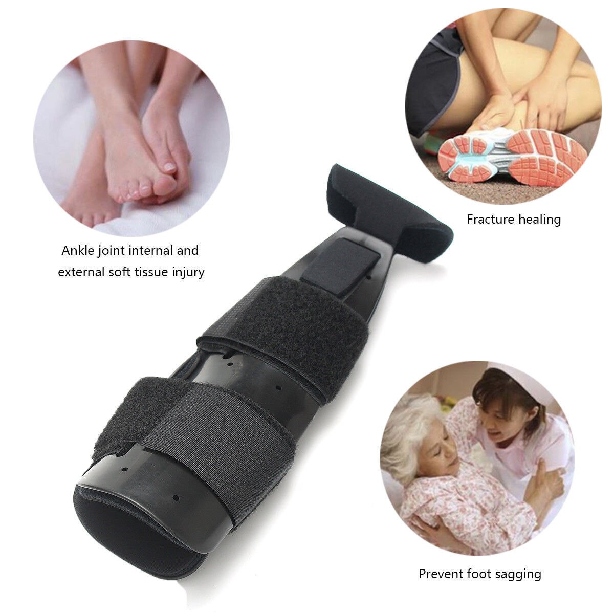 1PC kompresyjne ochraniacze na kostki anty zwichnięcie na zewnątrz koszykówka piłka nożna orteza stawu skokowego obsługuje pasy bandaż robić zawijania stóp bezpieczeństwo