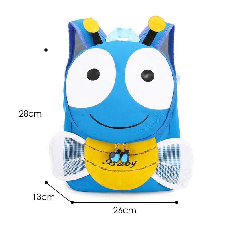 Elephant School toddler Backpack for Children Cute 3D Animal Kids School Bags Boys Girls Schoolbag plecak szkolny: 18