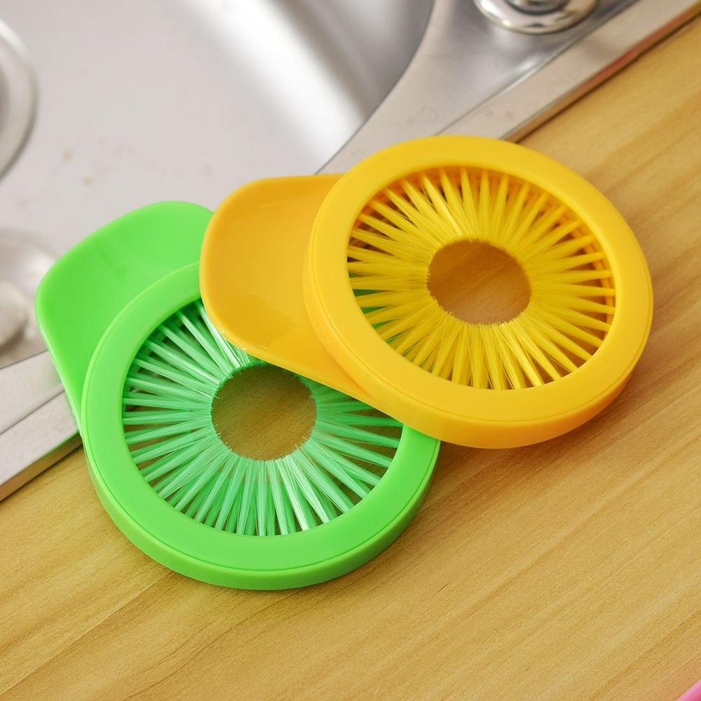 Herramienta de cocina cepillo de maíz portátil limpiador de frutas vegetales utensilios cocina superficie vegetal limpieza pepino Papa cepillo de limpieza