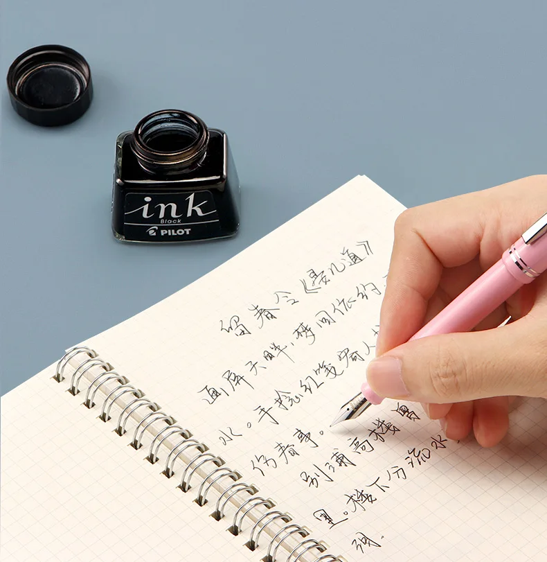 Pluma estilográfica original PILOT 78G+ inspirado en Nibtalian de oro iridio mejorado - Escritura suave para estudiantes profesionales