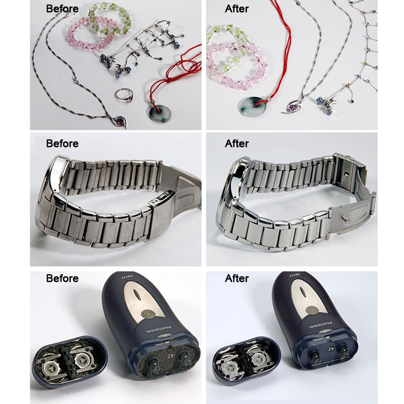 Multifunktions ultralydsrenser husholdnings kommercielle smykker rengøringsmaskiner til brilleure tandproteser