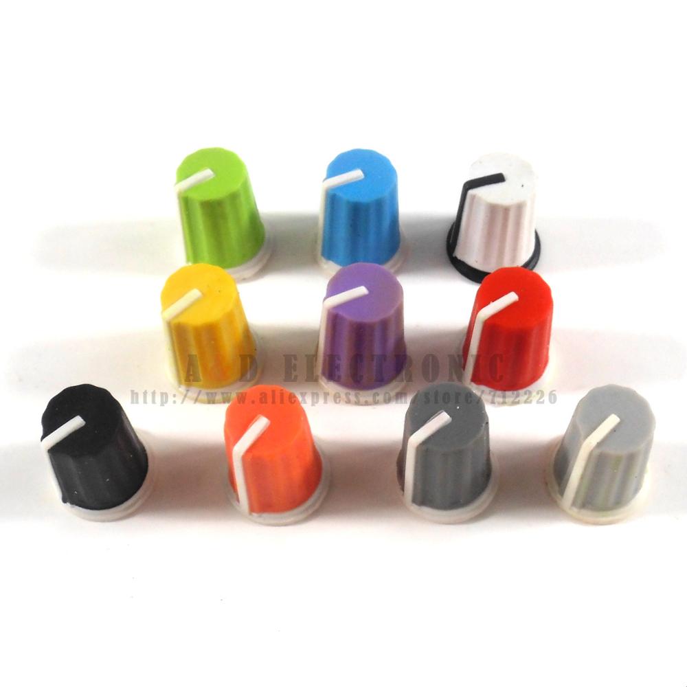 10PCS Vervang EQ Draaiknop Voor Pioneer DJ MIXER DJM djm-2000 900 850 750 700 800 DAA1176 DAA1305 kleurrijke u kunt kiezen
