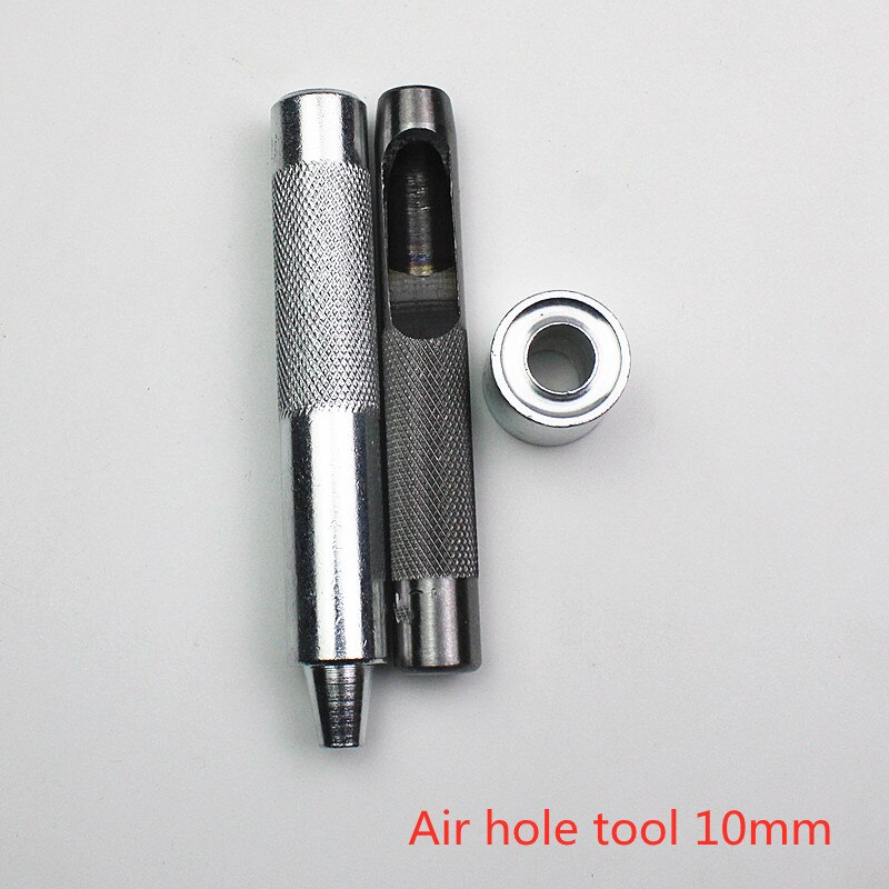 1 Set Handgemaakte Metalen Oogjes Mold Tool 4-14Mm Oogjes Tool Grommet Installatie Carbon Staal Diy Lederen Oogje tool Accessoires: tool 10mm