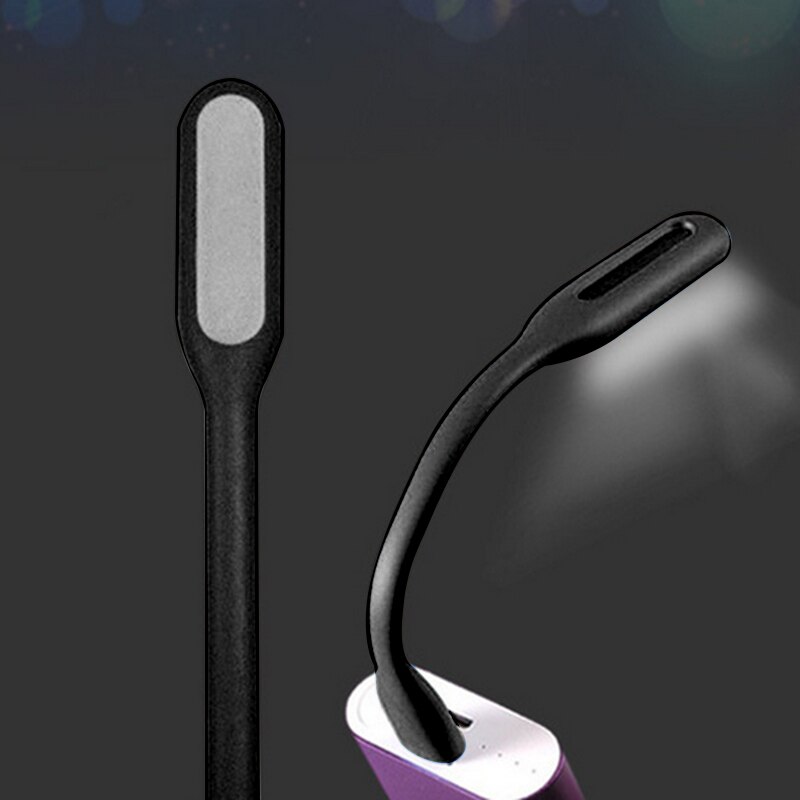 Bærbar usb led mini bok lys leselys bordlampe fleksibel usb lampe bok lys power bank laptop bærbar pc datamaskin