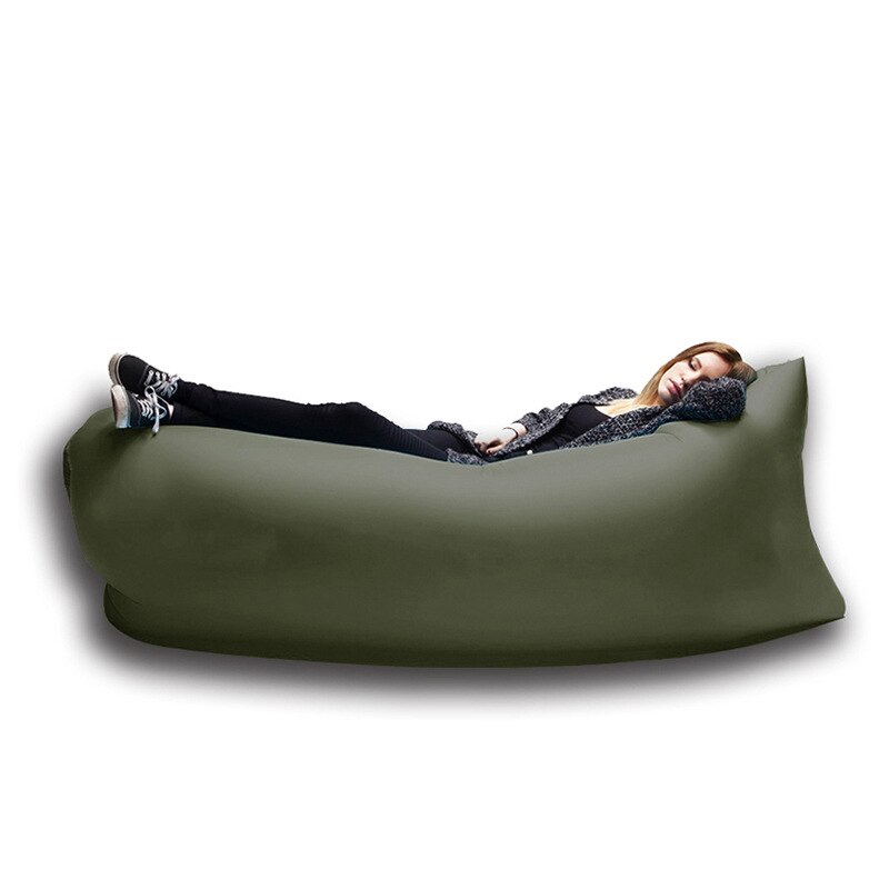Sofá de aire ultraligero para dormir al aire libre, cama hinchable para piscina, colchoneta hinchable