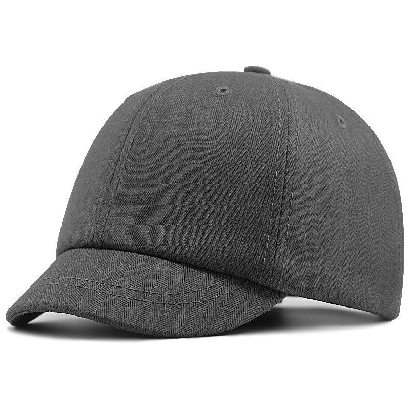 56-60 Cm 60-68 Cm Grote Maat Baseball Cap Mannelijke Lente Zomer En Herfst Katoen Snapback Hoed grote Hoofd Mannen Plus Size Sport Caps: gray / 60-68cm