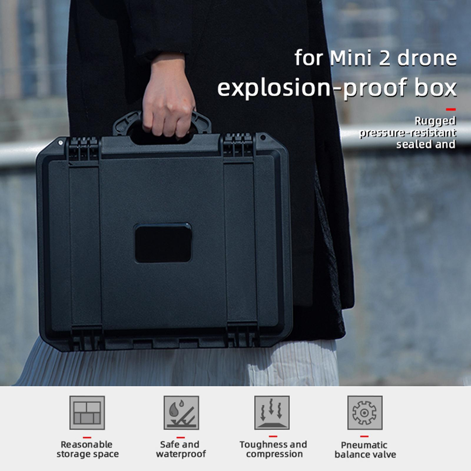 Maleta rígida de viaje para Dron DJI Mavic Mini 2, maleta con accesorios