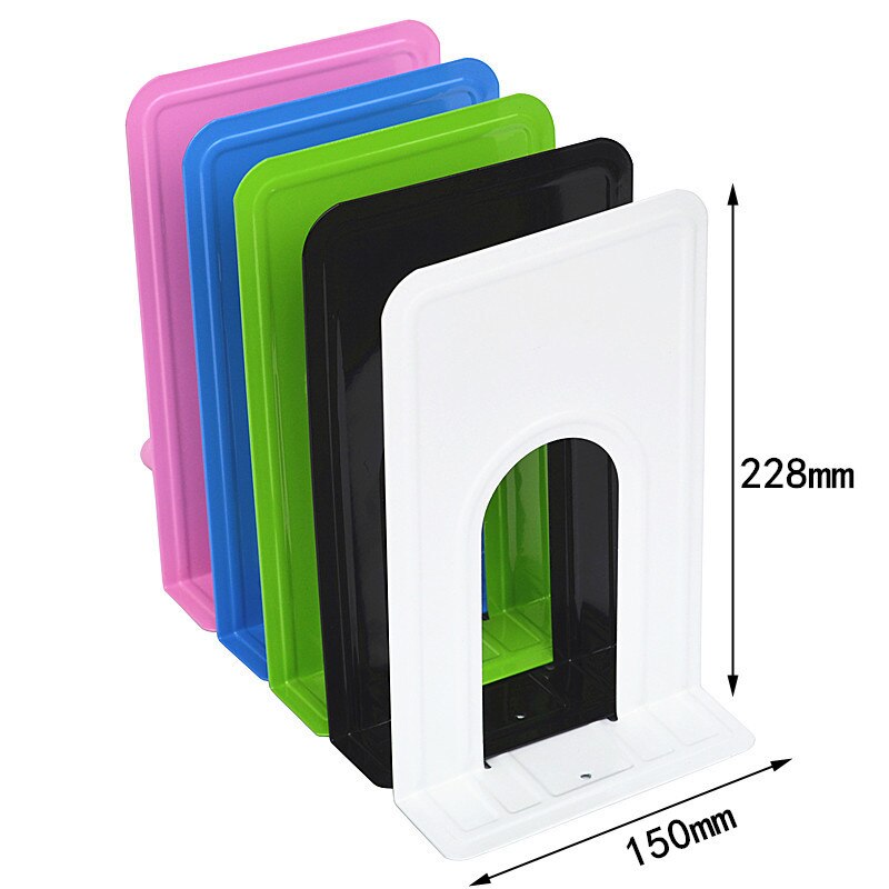 Book End Holder Metal Expanding Bookends Book Shelves Stand Large Heavy