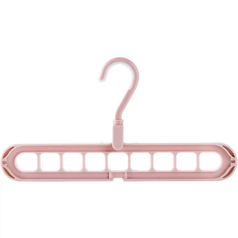 Clothes Hanger Storage Rack Holder, Non - Slip Plastic, 2pcs, Clothing Space Saving, Hanging Hooks for Wardrobe Closet Organizer