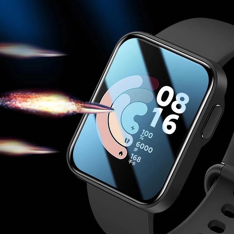 3D Protective Glass For Xiaomi Redmi Wath 2 Lite Full Cover Screen Protector Film For Xiaomi Mi Watch Lite Redmi Watch 2 Film