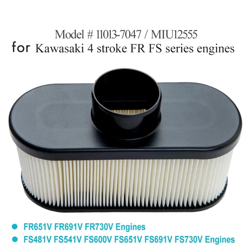 Tune Up Kit For Kawasaki FR651V FR730V FS481V Lawn Mower Tractor,Replace 49065-7007 Oil Filter 11013-7047 Air Filter