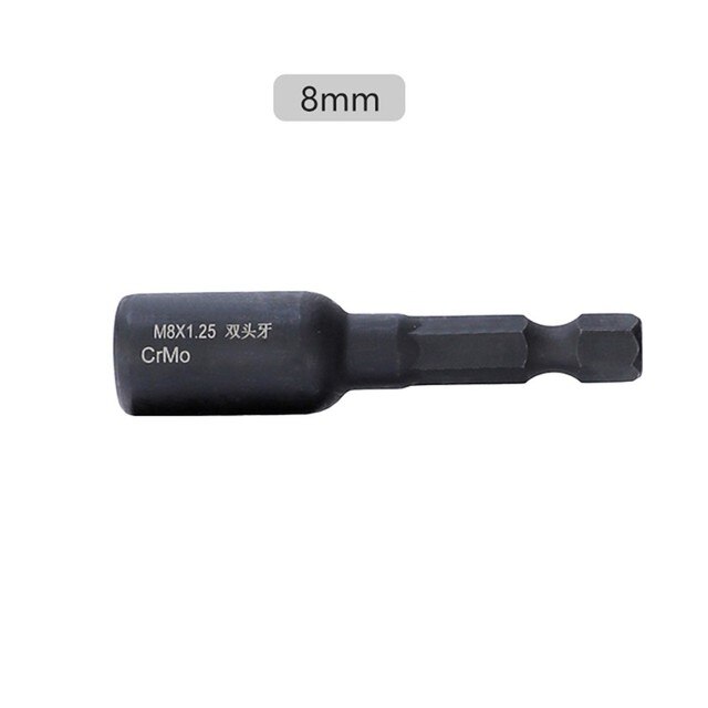 1Pcs Zelftappende M6 Socket Adapter 1/4 Inch Hex Shank Power Boor Gereedschap 6-10Mm Geschikt voor Algemene Hand Elektrische Boormachines