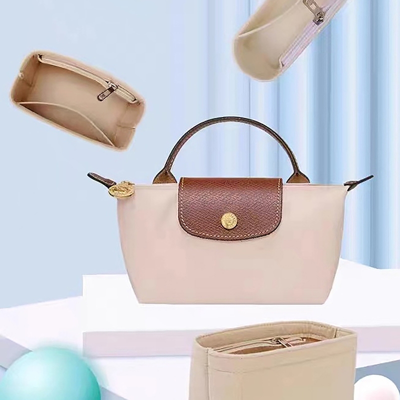 1 Stück Liner Tasche Filz Stoff machen-hoch Tasche Unterstützung Filz Einsatz Tasche passt für Handtasche Reise tragbare Einsatz Geldbörse Aufbewahrung tasche Organizer