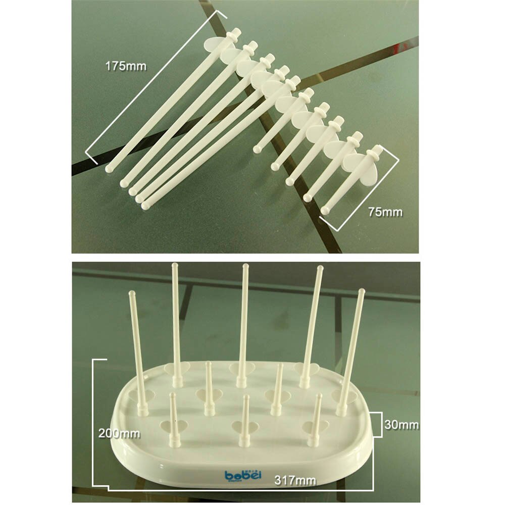 Bobei słoń butelka dla dziecka spinacze robić prania butelki dla dzieci suszarka robić czyszczenia ociekacz przechowywanie stojak szklany blać spinacze robić prania robić butelek