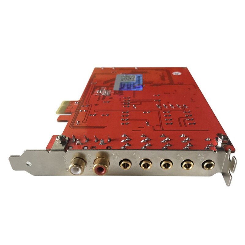 PCI-E ordinateur intégré carte son 5.1 canaux petite carte SB0105 DSP ordinateur chant diffusion maison carte son