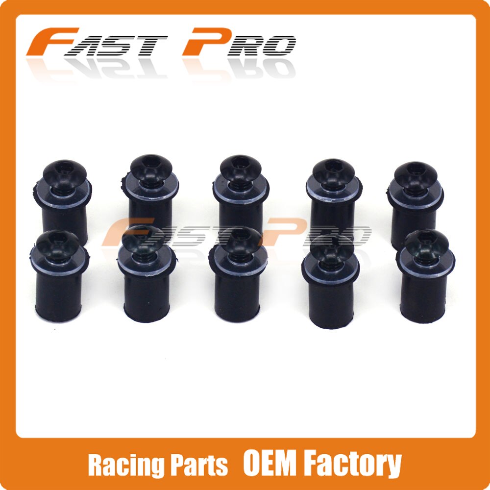 Vis pour pare-brise YZF R1 R6 FZ6R FZ6 XJR400 FZ1 S1000RR GSXR GSX Z1000 ZX10R Z750 998