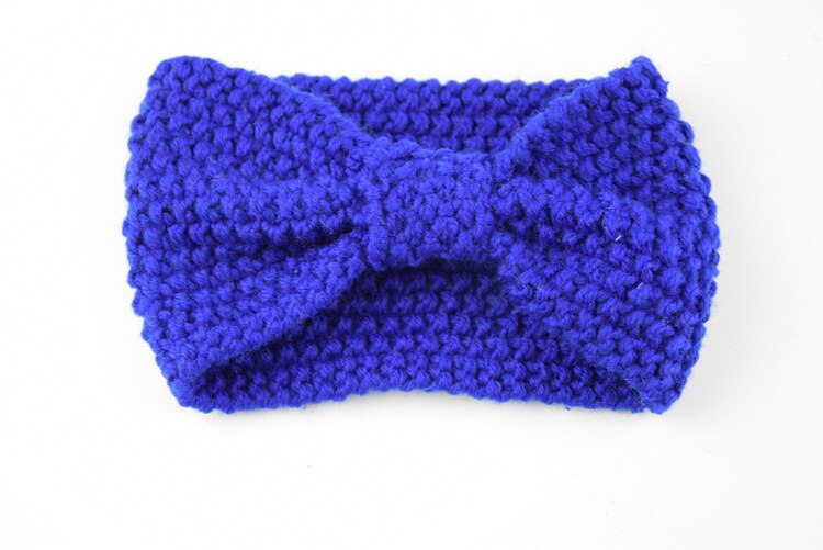 automne hiver plus oreille tricoté bandeau pour femmes filles solide laine chapeaux Turban bandeau tête enveloppement pour dame: 10