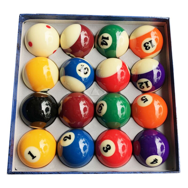 52.5Mm Biljart Pool Ball Set 16 Stks/doos Voor Verkoop