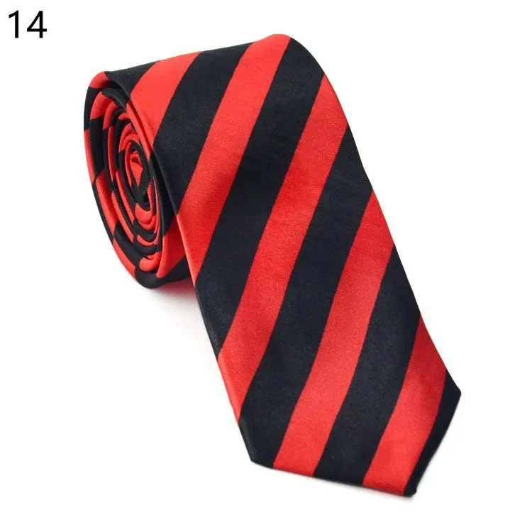 Corbata Sexy con estampado de notas de leopardo, corbatas sedosas y estrechas, delgada Corbata lisa, corbatas simples y elegantes, corbatas Unisex de ,: Oro