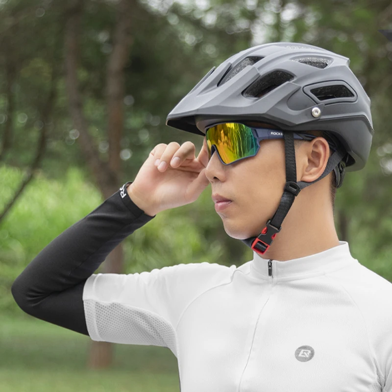 ROCKBROS-gafas de sol polarizadas con protección UV400 para ciclismo, lentes deportivas para bicicleta, senderismo, Camping, Golf