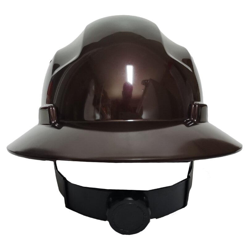 DARLINGWELL Full Brim Hard Hat Vented Safety Helmet Breathable Working Railway Metallurgy Mine Construction Cap