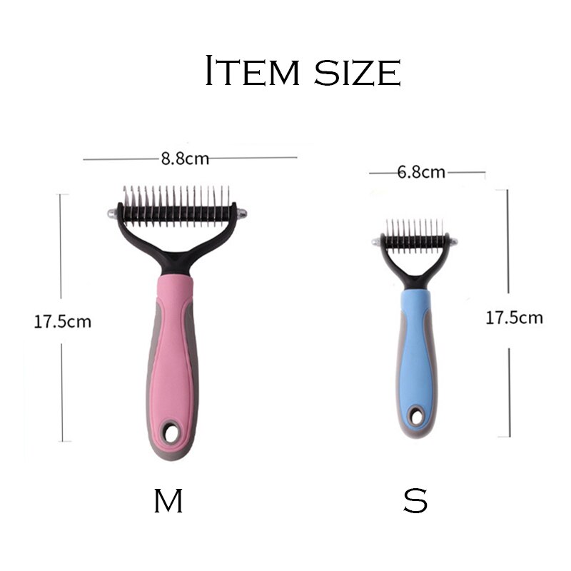 Picture of Pet Grooming Comb for Cats and Dogs with Fine and Wide Teeth ...
